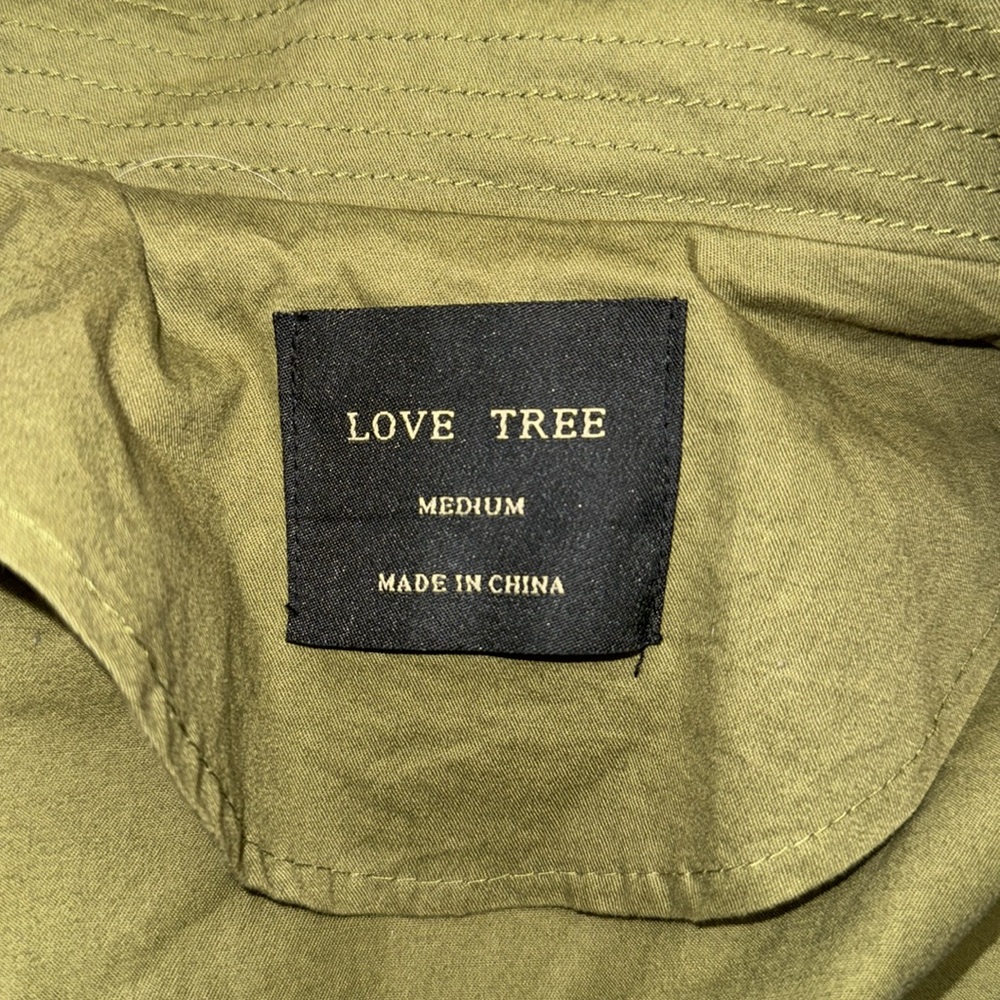 Love Tree Utility Jacket in Olive - Picture 9 of 9